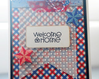 Elegant 50 Welcome Card Handmade