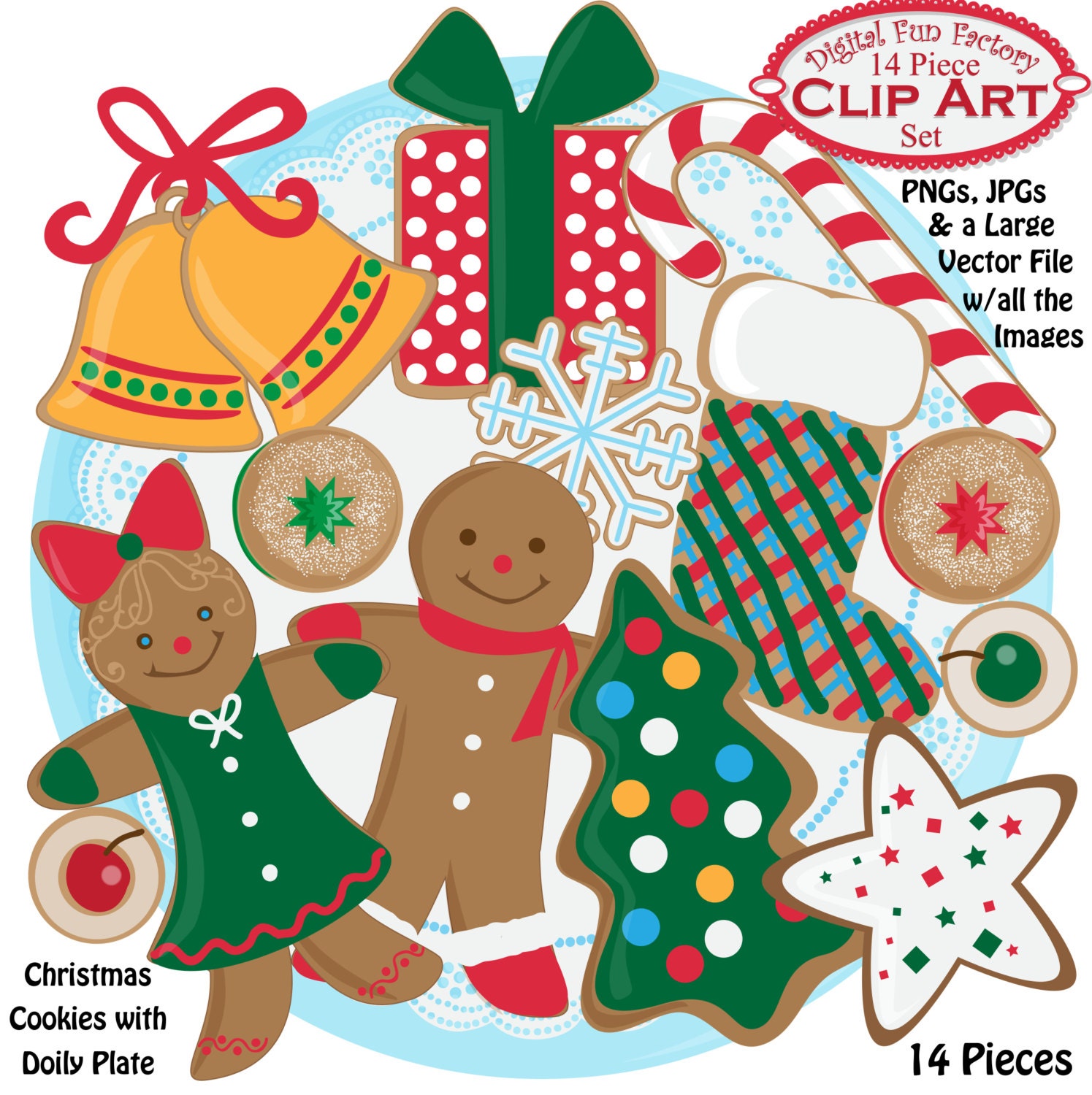 clipart christmas cookies - photo #44