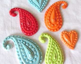 Ceramic mosaic tiles to mosaic/ Pailsey art ceramic (Tiles to mosaic)