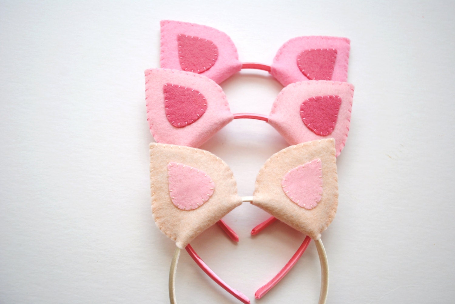 Wool Felt Pig Ears Headband