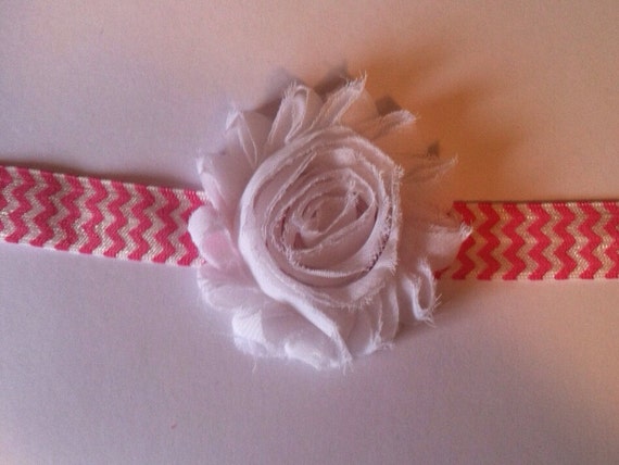 items similar to pink and white headband baby flower items similar to pink headband chevron pink headband items similar to pink and white headband baby flower items similar to pink headband chevron pink headband