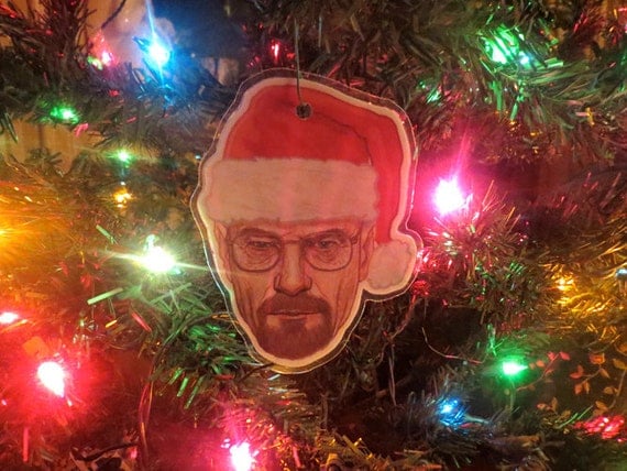 Breaking Bad Walter White Heisenberg Christmas Ornament