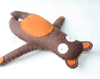 honey plush felt