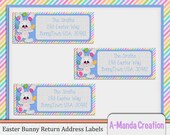 Easter Bunny Personalized Return Address Labels Il_170x135