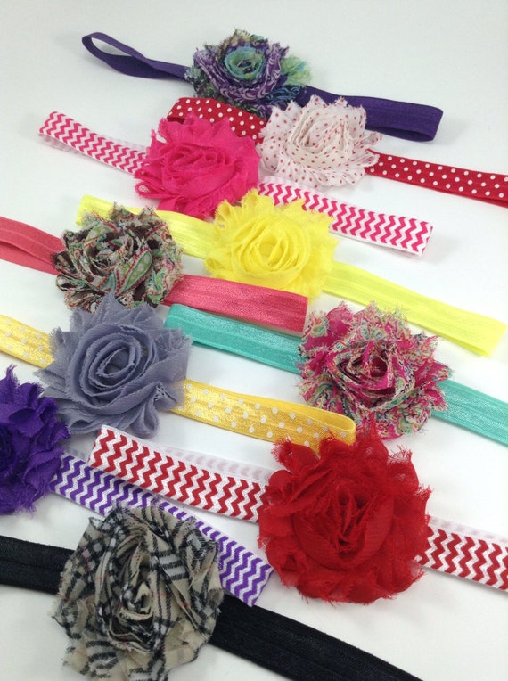 Wholesale Shabby Flower Headbands Bulk Boutique Headband Buy