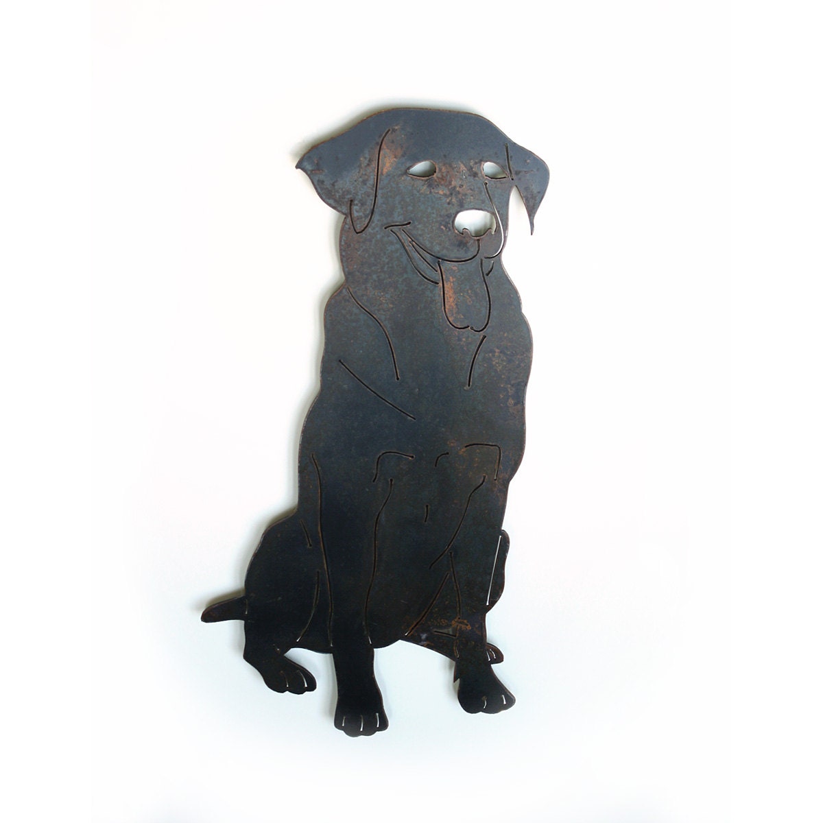 Labrador Retriever metal wall art 23 tall by FunctionalSculpture