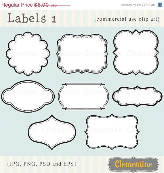 label clip art download free - photo #9