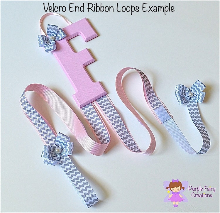 Initial Letter Hair Accessories Organizer by PurpleFairyCreations