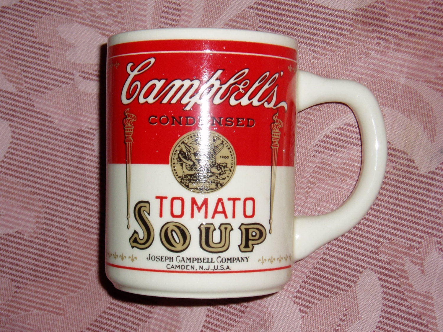 Vintage Campbell's Soup Mug Tomato 1972