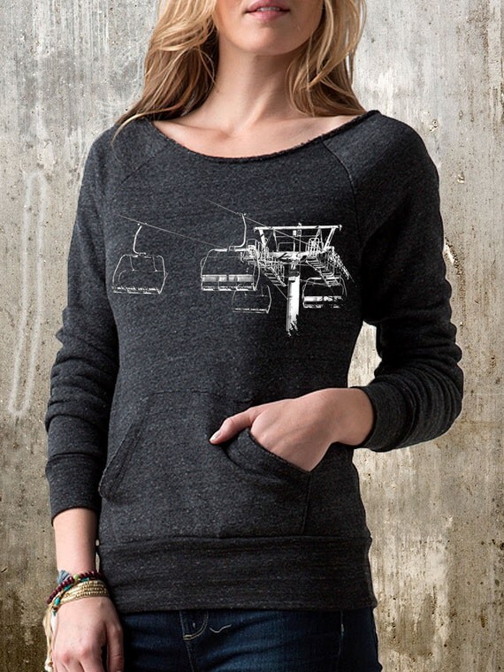 Cucumber Pickle Pattern Print Women Off Shoulder Sweatshirt