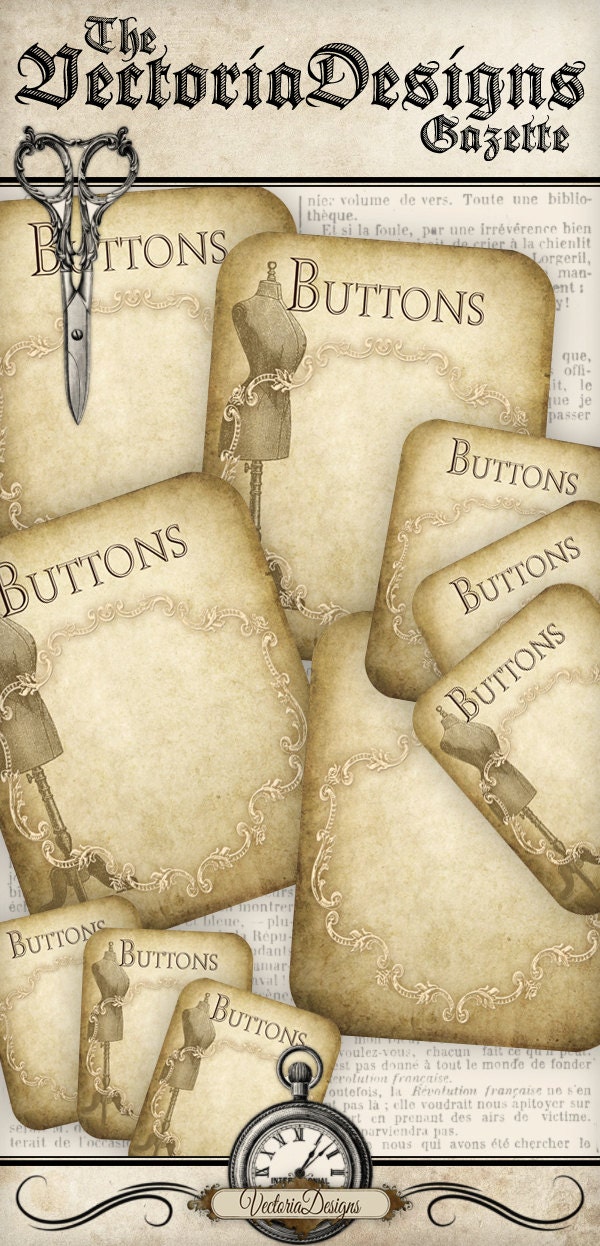 printable-vintage-button-cards-sewing-hobby-crafting
