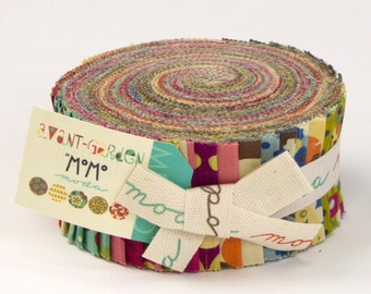 Avant Garden jelly roll by Momo for Moda fabric