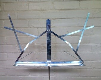 Folding Music Stand - Sheet Music Stand - Vintage Music Holder