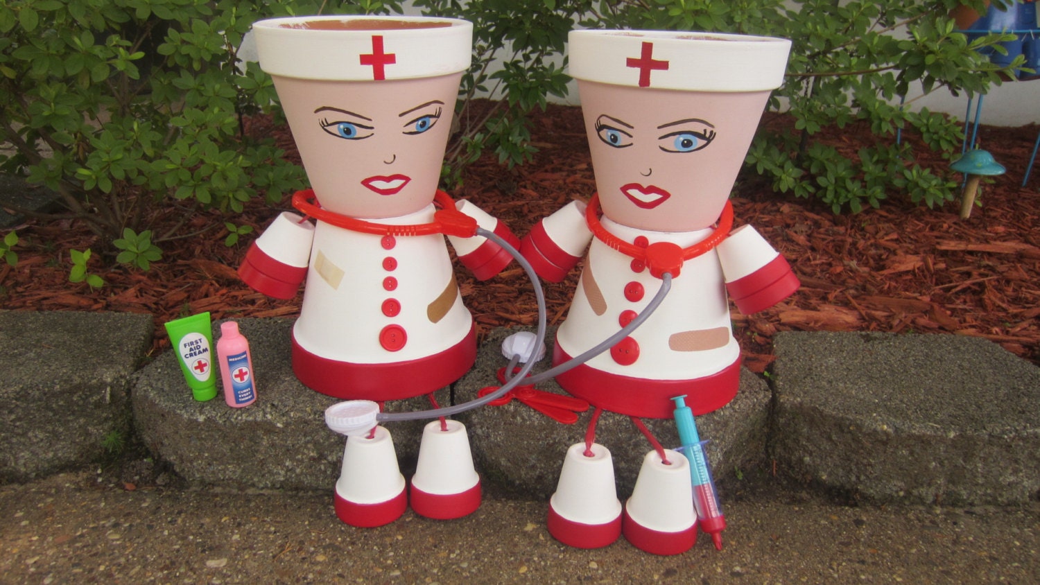 Nurse Planter Pot People Nurse Graduate Gift Doctor Intern
