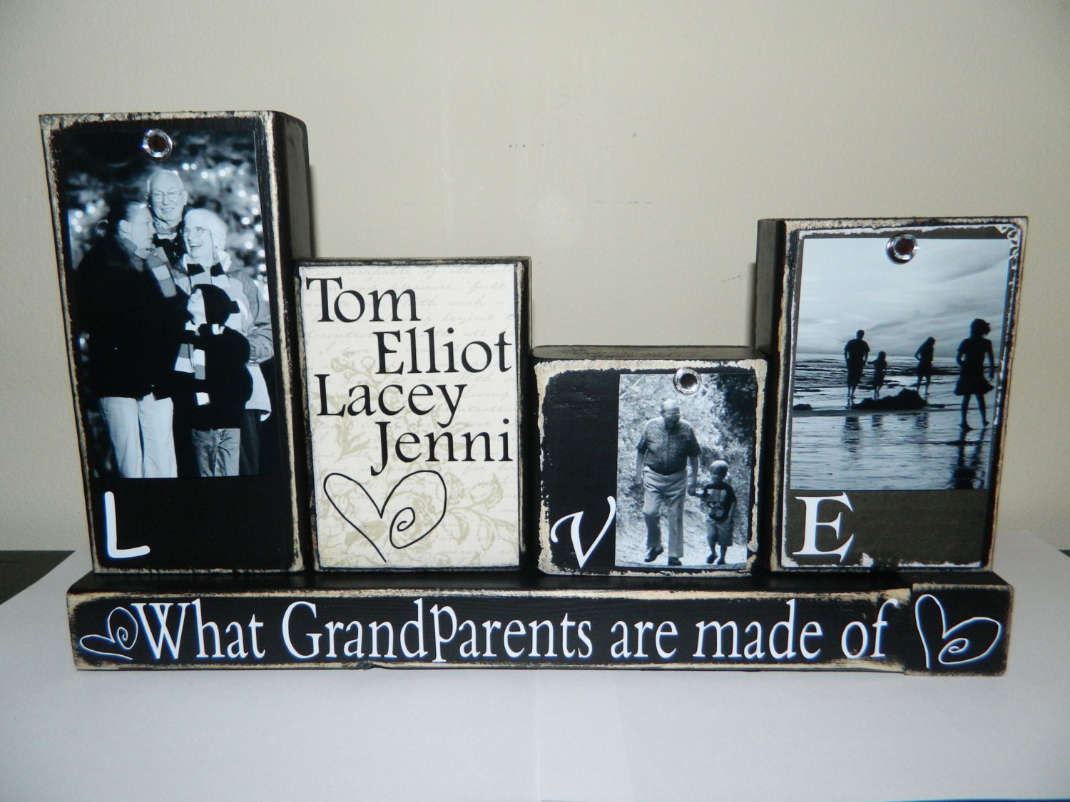 Grandparent gift grandma grandpa personalized photo gift