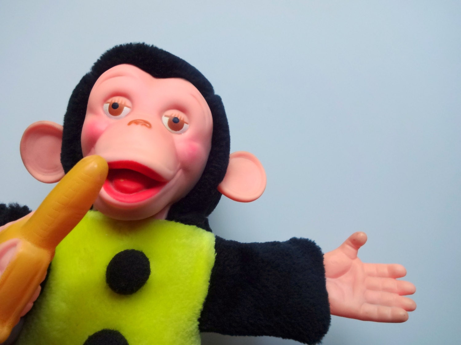 animated stuffed monkey