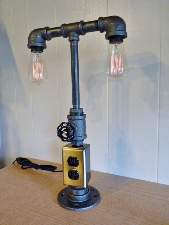 FAUCET HANDLE DIMMER Pipe lamp with faucet dimmer electric