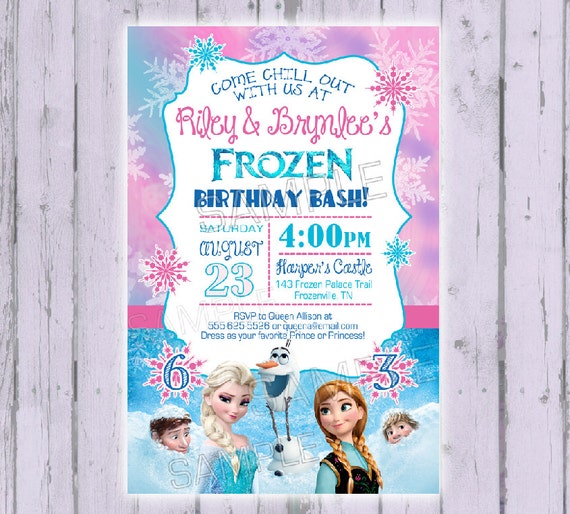 Etsy Frozen Invitations 4