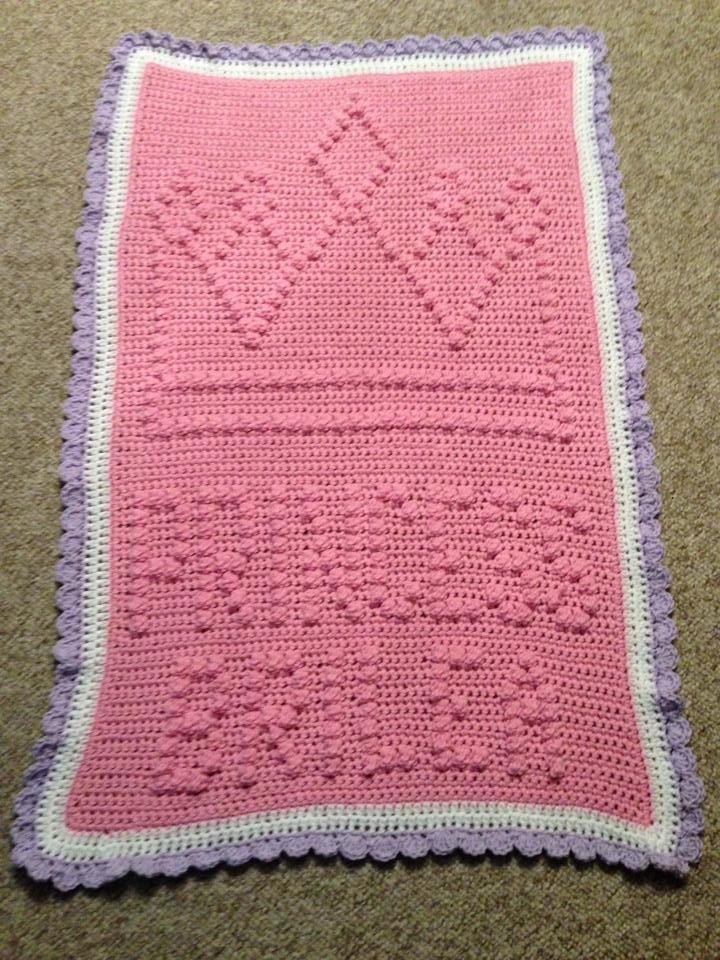 baby blanket security australia Pattern Baby Princess Crown Baby Blanket Crochet baby blanket security australia Pattern Baby Princess Crown Baby Blanket Crochet