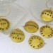 MOVIE MONSTERS 6 pc Wine Charm Set HALLOWEEN Sleepy Hollow The Headless Horseman Dracula Frankenstein Mummy Jekyll Hyde Werewolf Horror Film