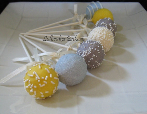 Cake Pops: Baby Shower Cake Pops Made to Order with High Quality Ingredients Il_570xn