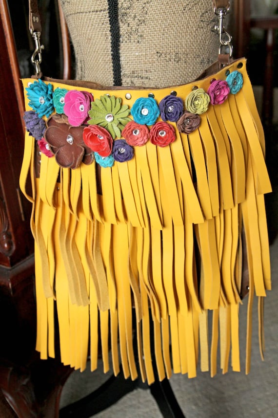 Items similar to Fringe purse, leather fringe purse, womens purse