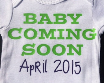 Download Baby coming soon | Etsy