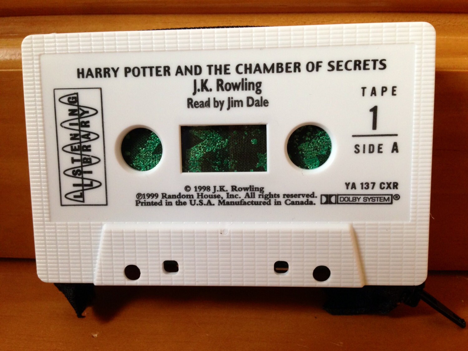 Harry Potter Cassette Tape Wallet