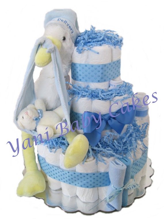 Unique Baby Shower Centerpiece / Baby Boy Special Delivery