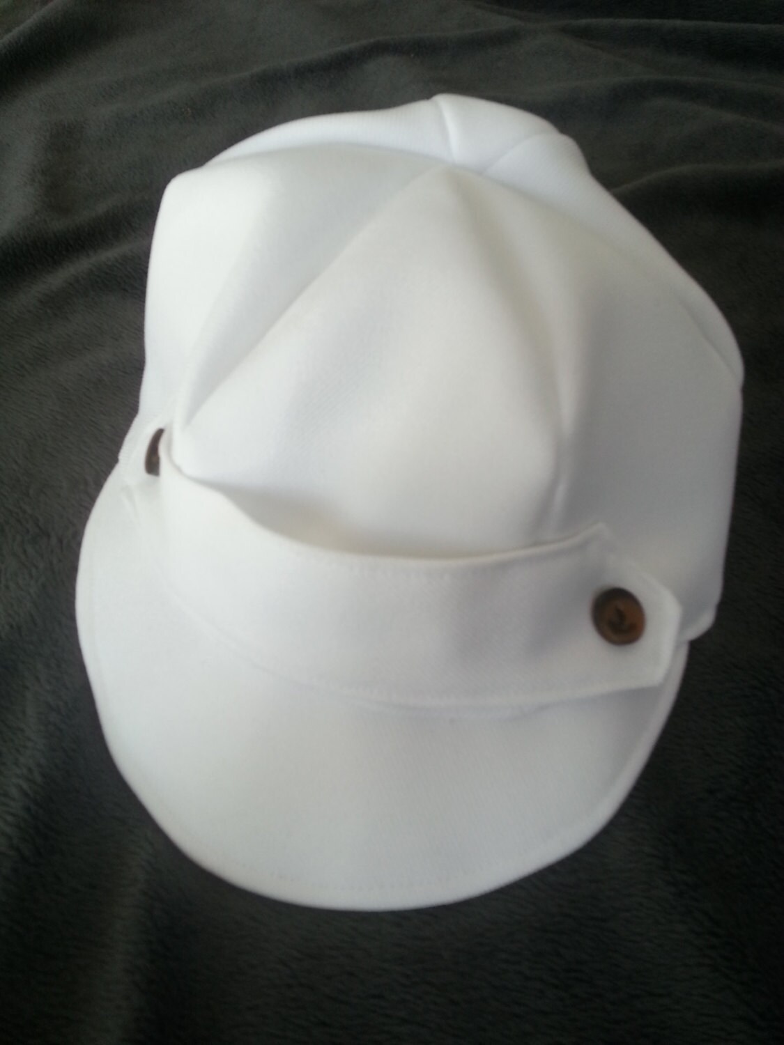 Baby Boy White Christening Hat Baby Boy White Baptism Hat