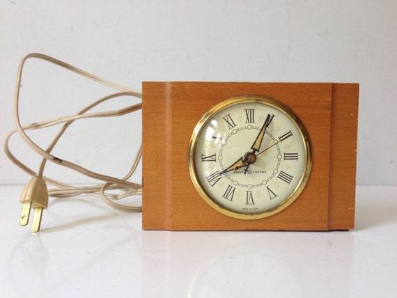 general electric vintage alarm clock