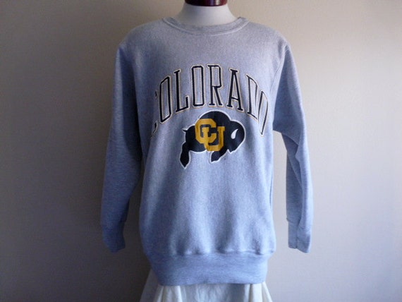 Go Buffs vtg 80's CU Colorado University Boulder varsity