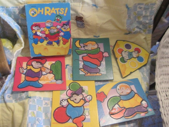 Oh Rats Puzzle Game By Discovery Toys