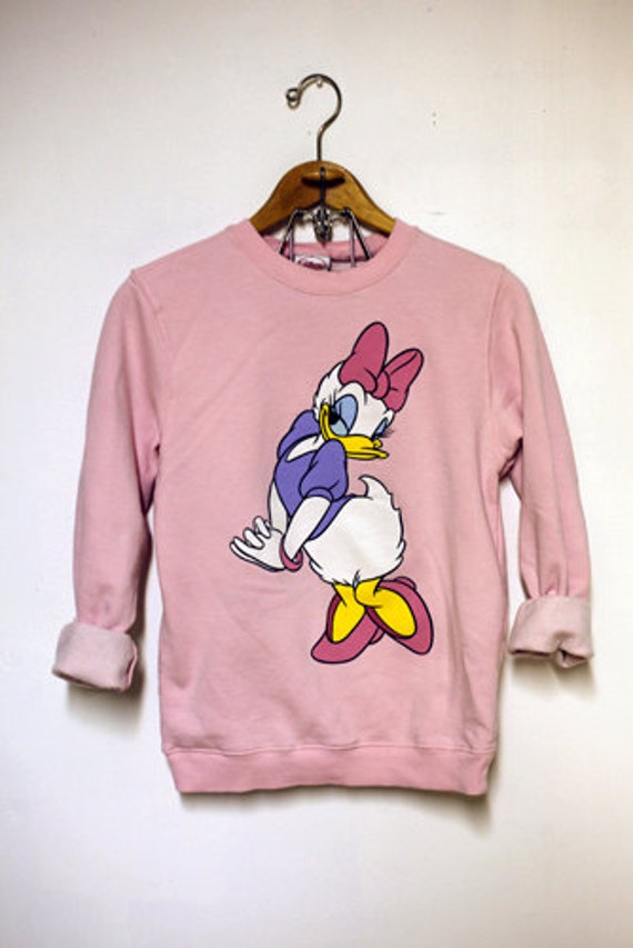 SALE Vintage Daisy Duck Disney Sweatshirt Size Small