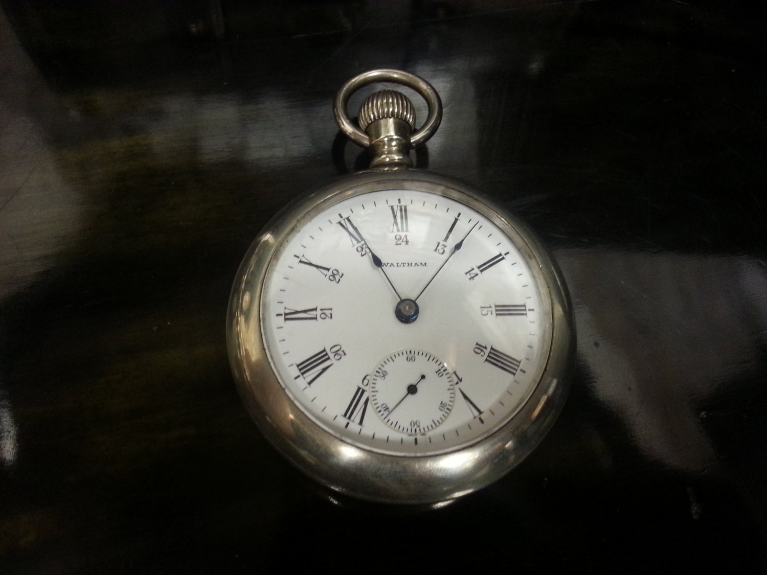 waltham 7 jewel pocket watch