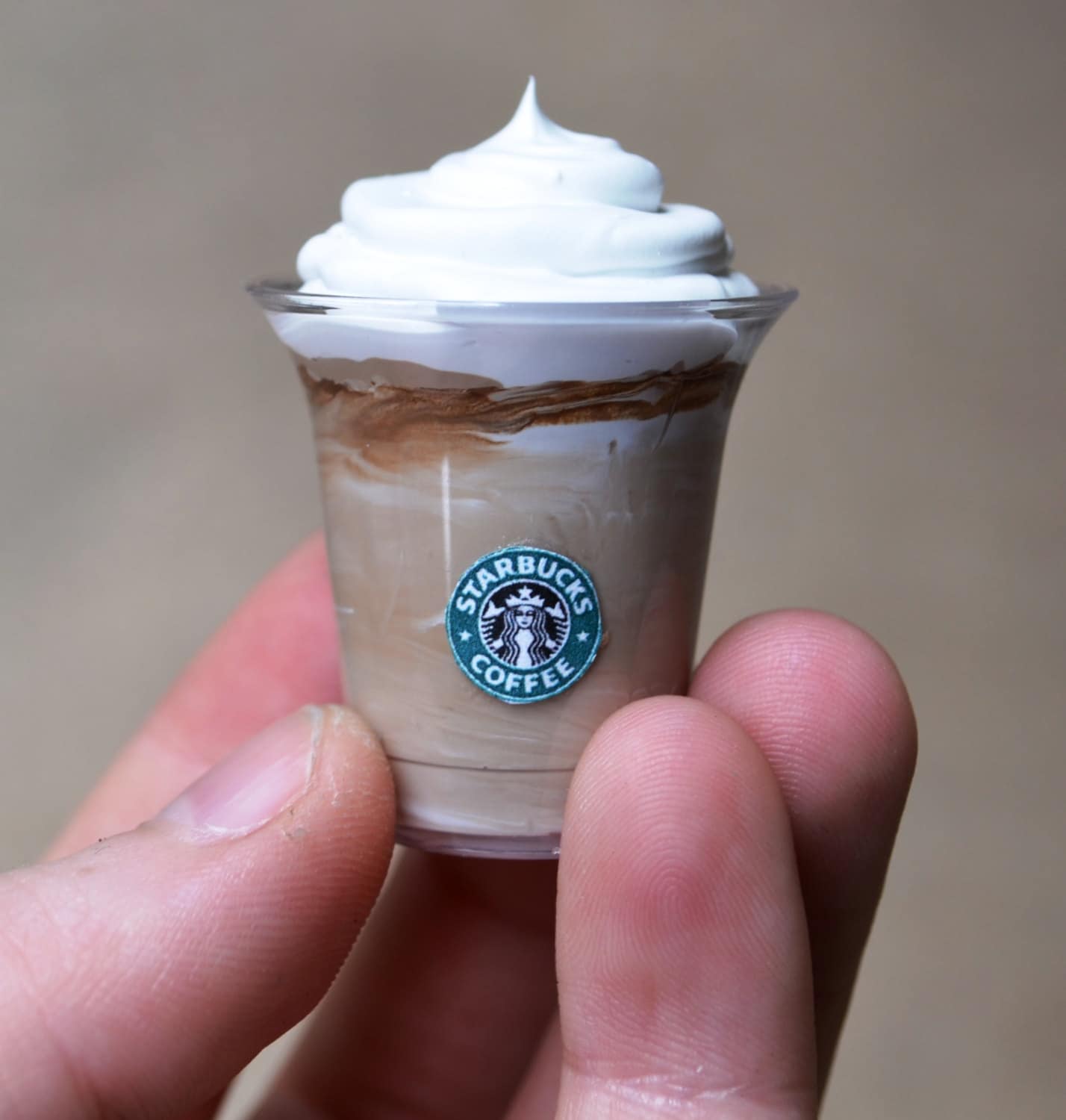 miniature starbucks cup