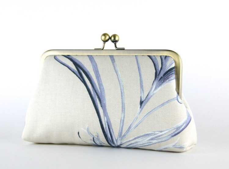 EllenVintage Peacock Clutch in Lavender Wedding by JustPeacockEV