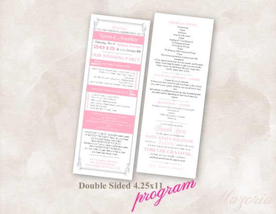 template-wedding-program-double-sided-printable-instant