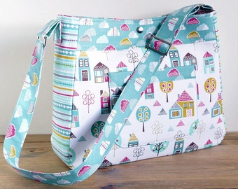 Diaper Bag Pattern Petite Street Nappy Bag Sewing Pattern PN803 by SusieDDesigns