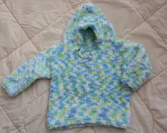 Multi Colored Boys Hoodie.