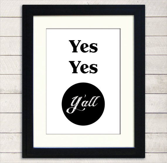 Items similar to Yes Yes Y'all Print A3, Beastie Boys, Music Poster