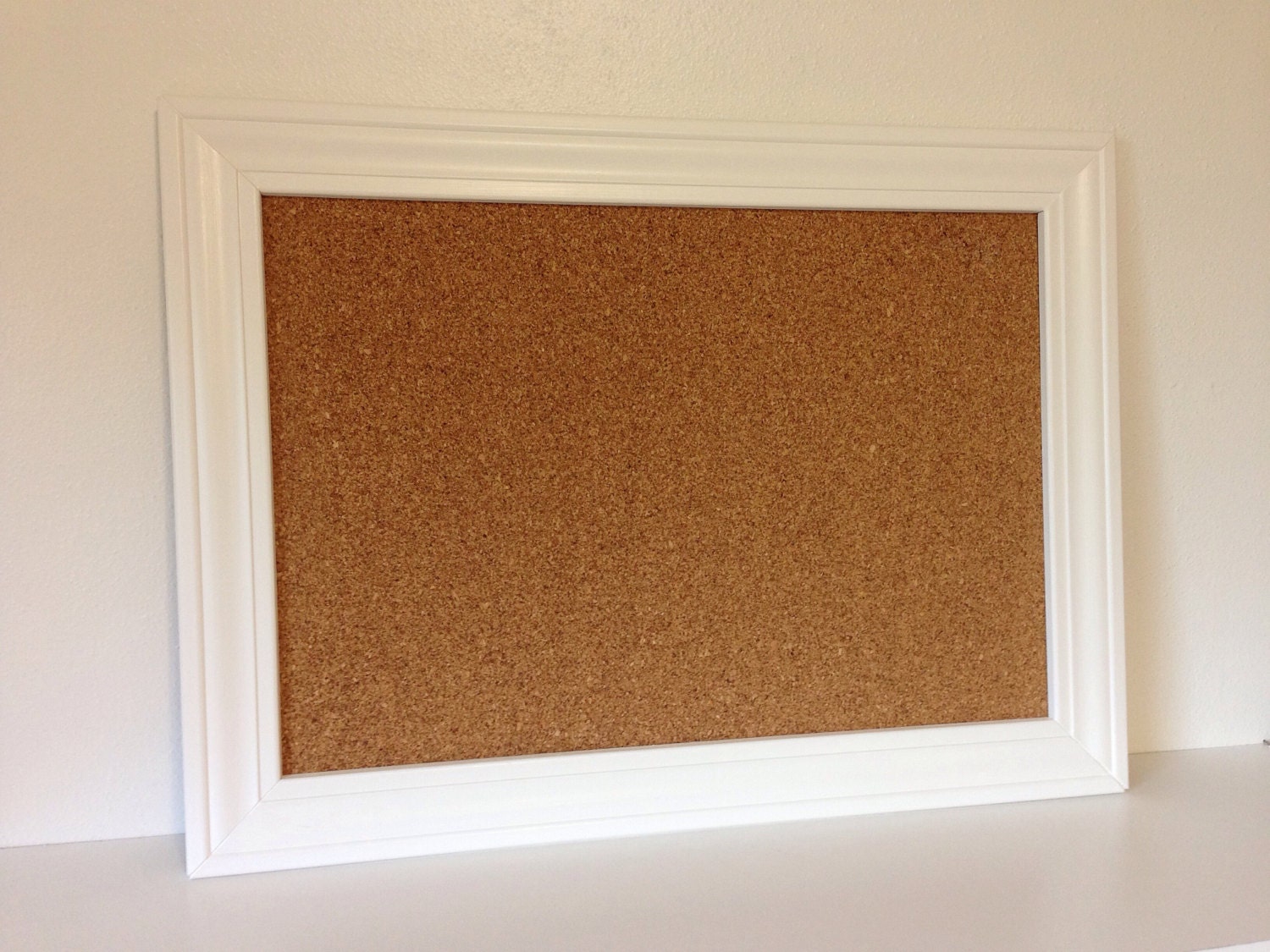 White Framed Memo Board / Bulletin / Office / Organize / Wall