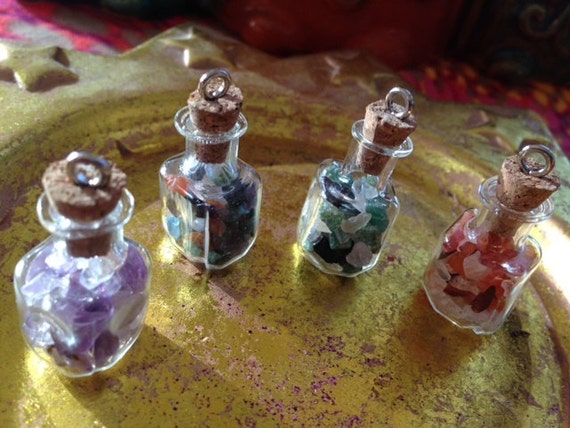 Wearable Stone Therapy - customized stone bottles - carry stone energy