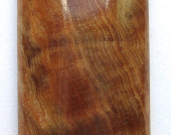 Golden Brown Calcite Pendant Stone