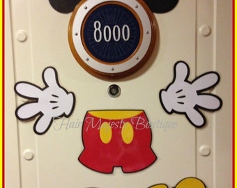Mickey Mouse Body Part Magnet for Cruise Door