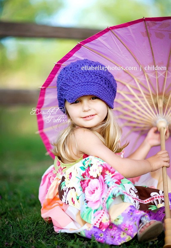 hat pattern toddler crochet newsboy Hat Crochet Hat Hat Hat Baby Slouchy Baby Toddler Newsboy Pattern