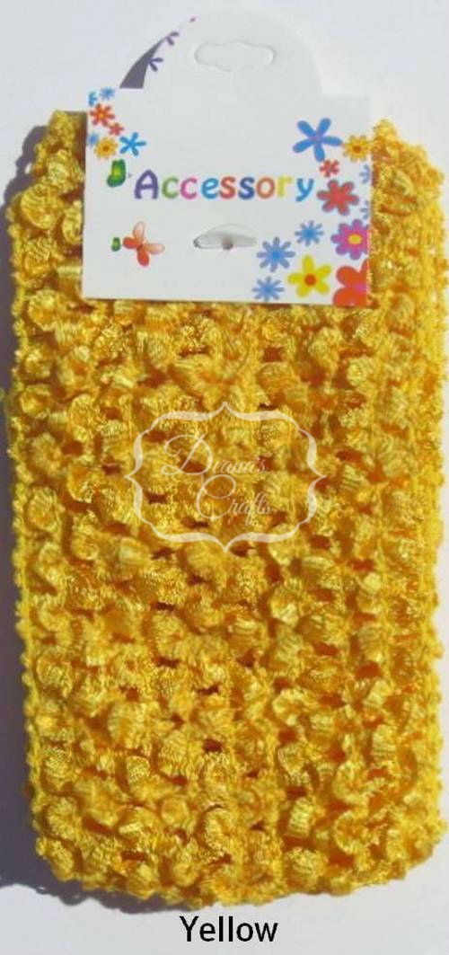 2 Crochet Tutu Tops Headbands Waistbands 2.75 Inch You Choose