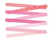 60% OFF SALE Digital Clipart Digital Washi Tape Valentine's Supplies Digital Supplies Pink Washi Tape Il_170x135
