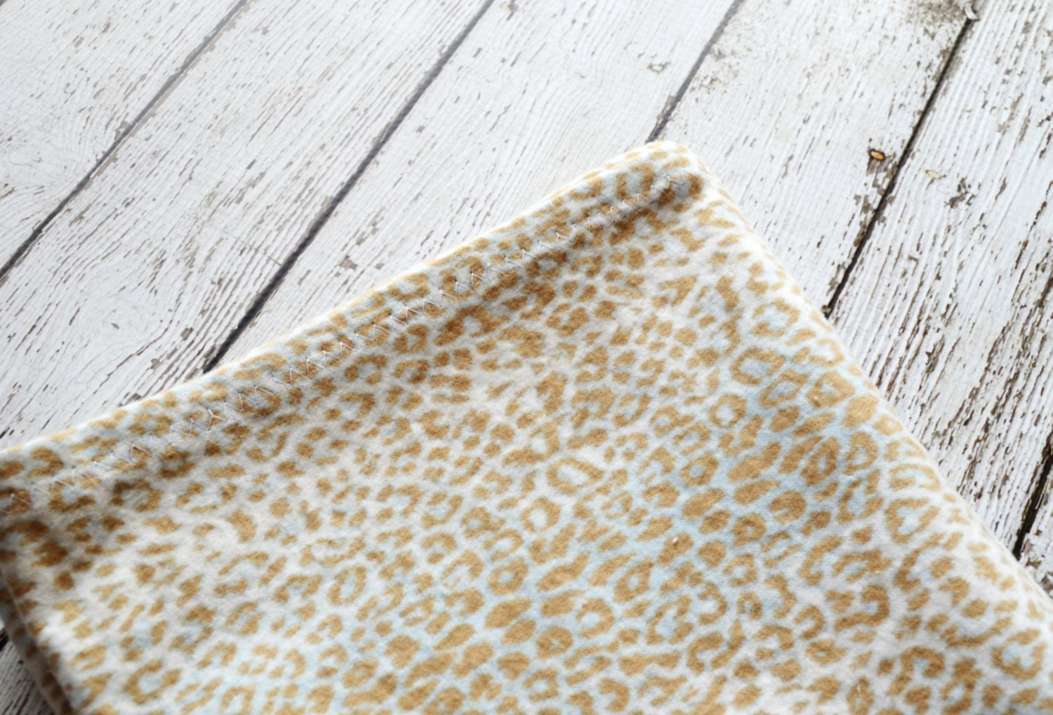 Leopard Print Receiving Blanket by LittleMissBettyLou on Etsy