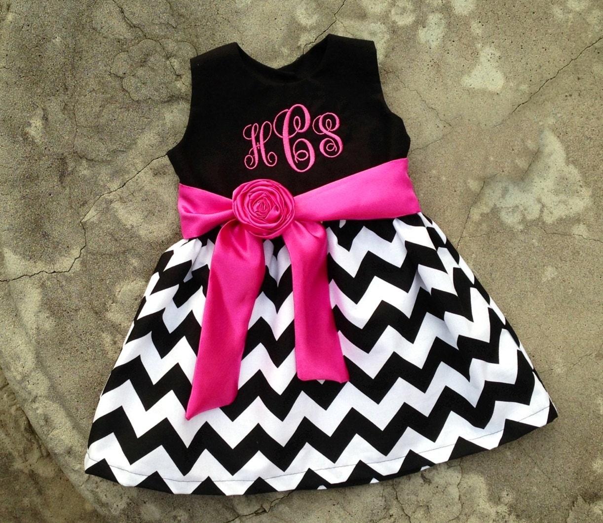 Cute Baby girl clothes Personalized Girls Dress Monogram Baby